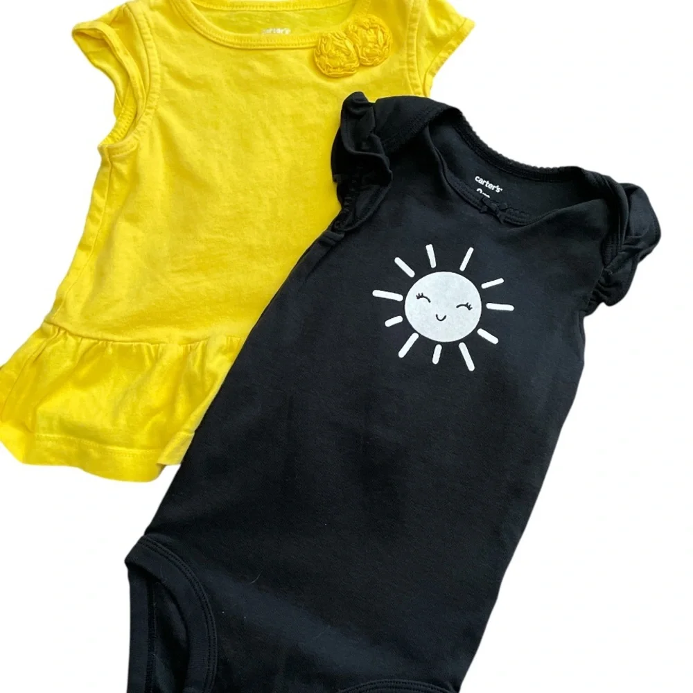 Baby girl infant clothing lot 3-6 months warm weather bundle
